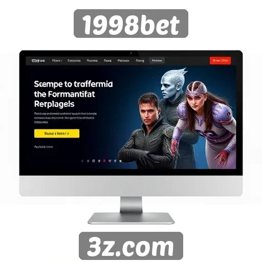 Interface e usabilidade do site 1998bet